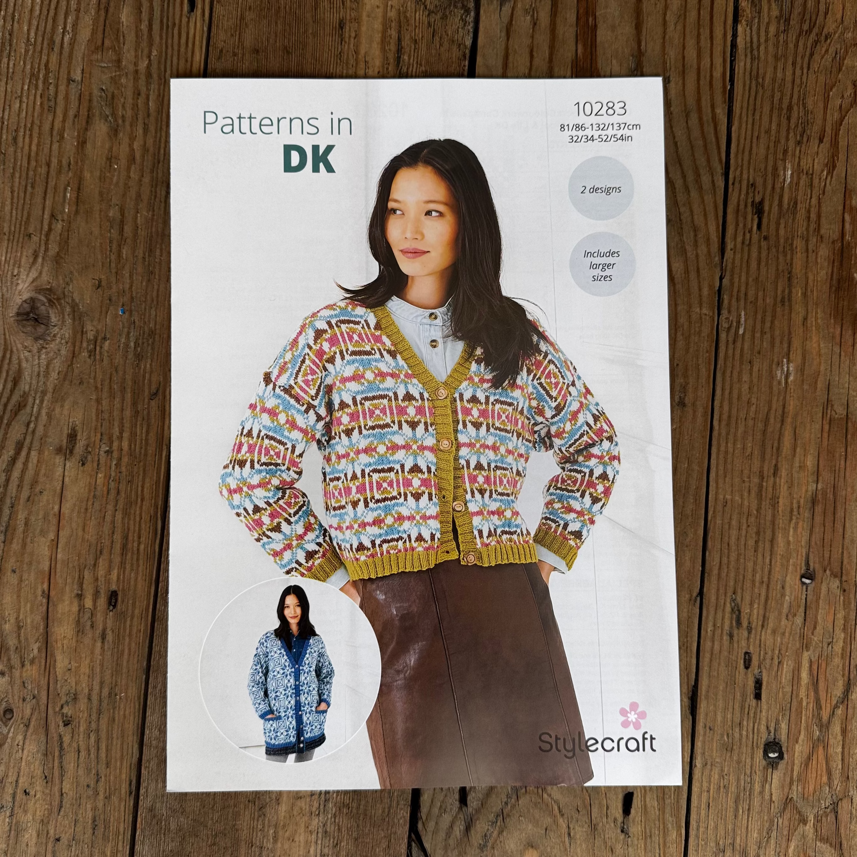 Stylecraft Pure Wool DK Patterns at Bibelot Leek UK Stockist
