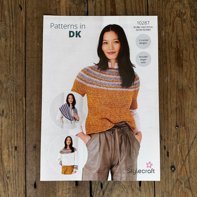 Stylecraft Pure Wool DK Patterns at Bibelot Leek UK Stockist