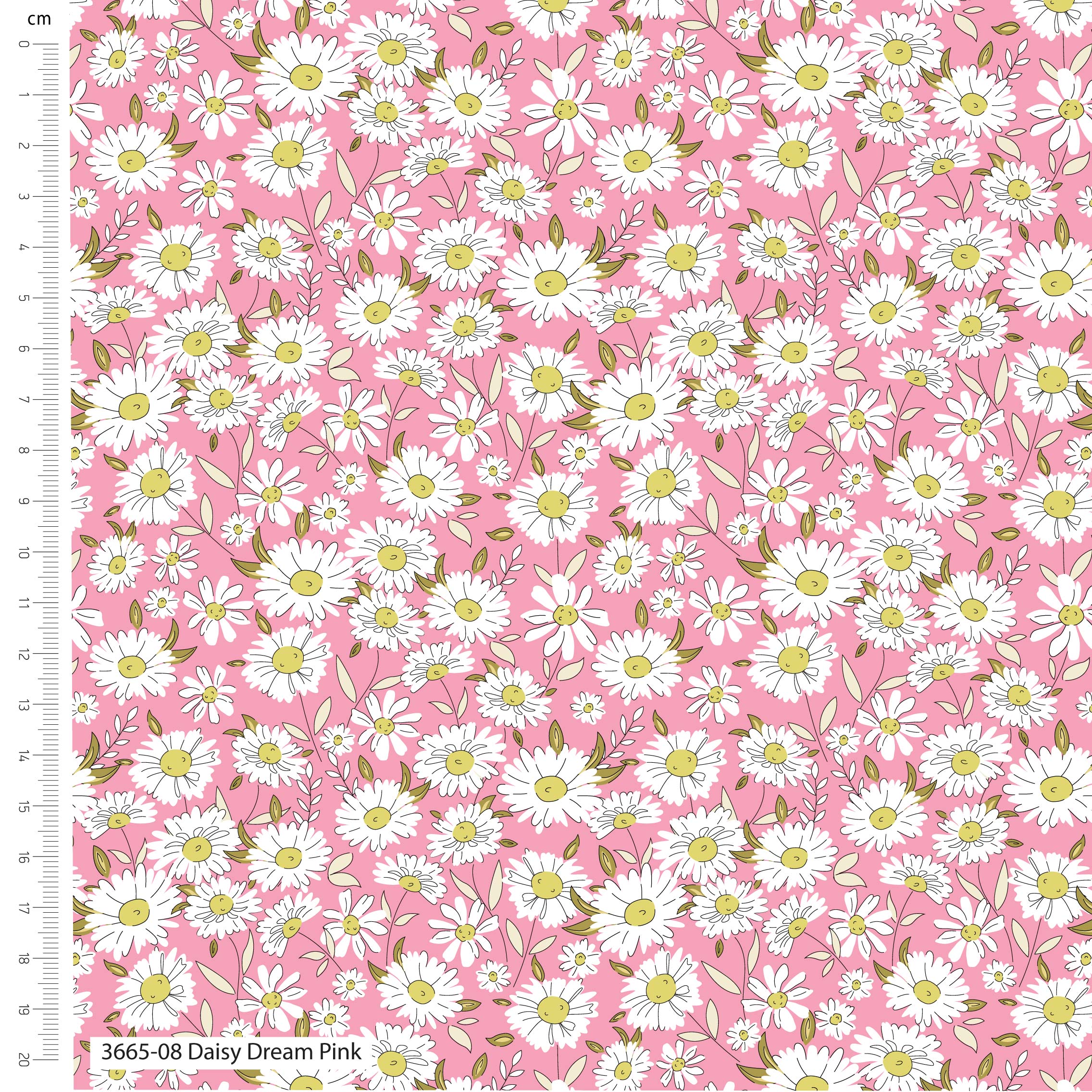 Sweet Blooms by The Crafty Pie: Daisy Dreams Pink 3665-08