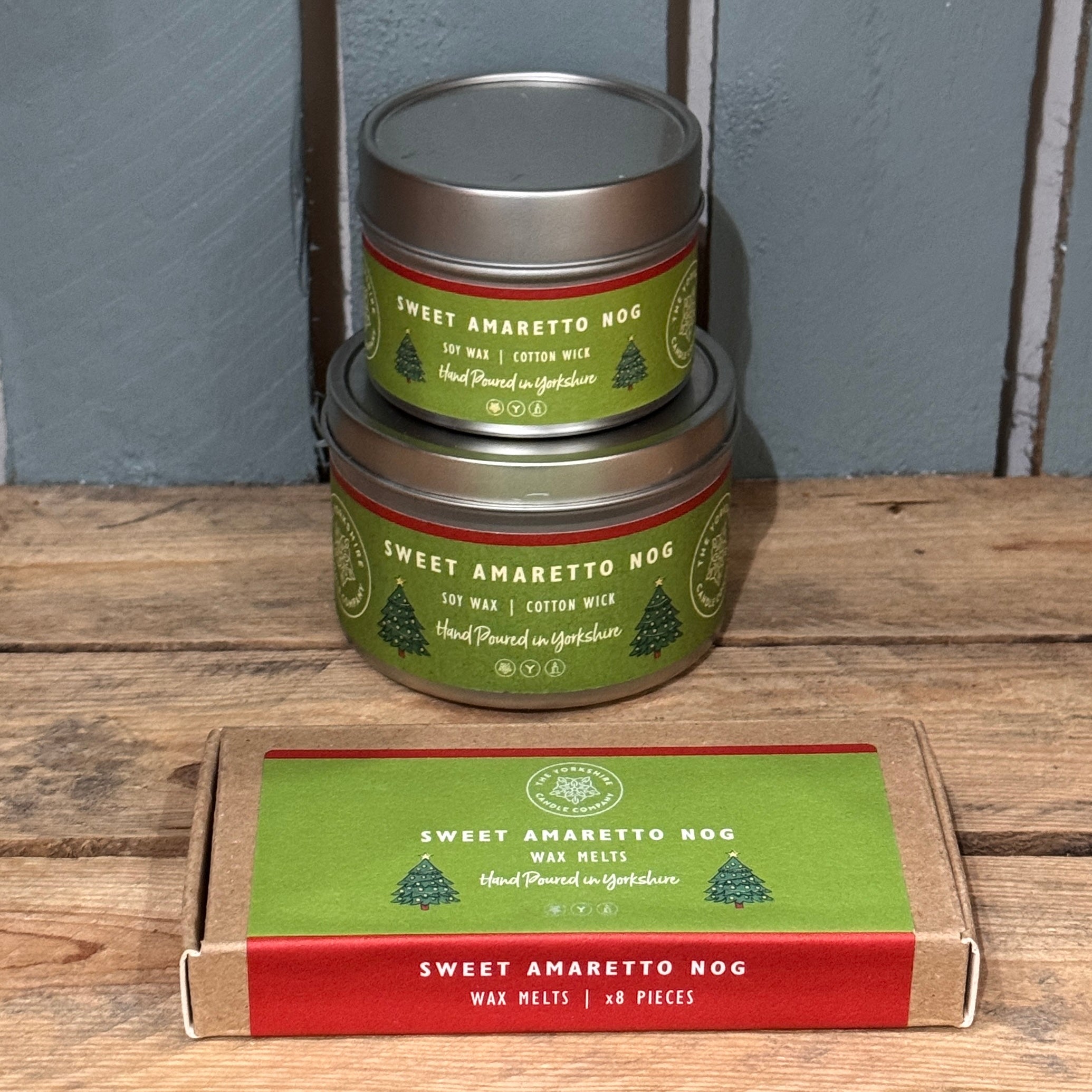 The Yorkshire Candle Company Sweet Amaretto Nog Candle / Wax Melt