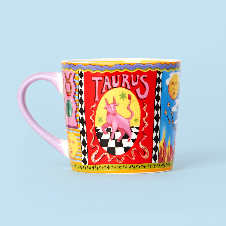 Eleanor Bowmer - Taurus Zodiac Mug  Bibelot Leek, UK Stockist
