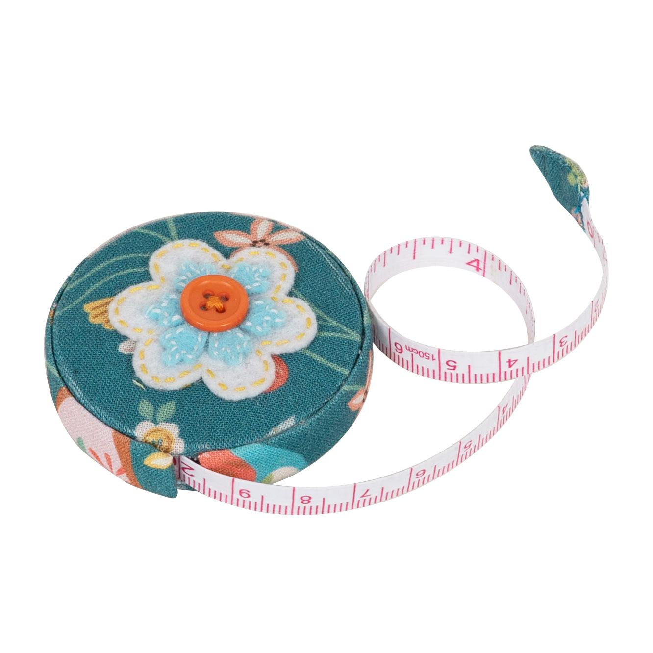 Tape Measure: Appliqué: Bird Aviary