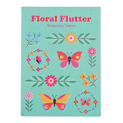 Rex London Temporary Tattoos - Floral Flutter at Bibelot Leek UK Stockist