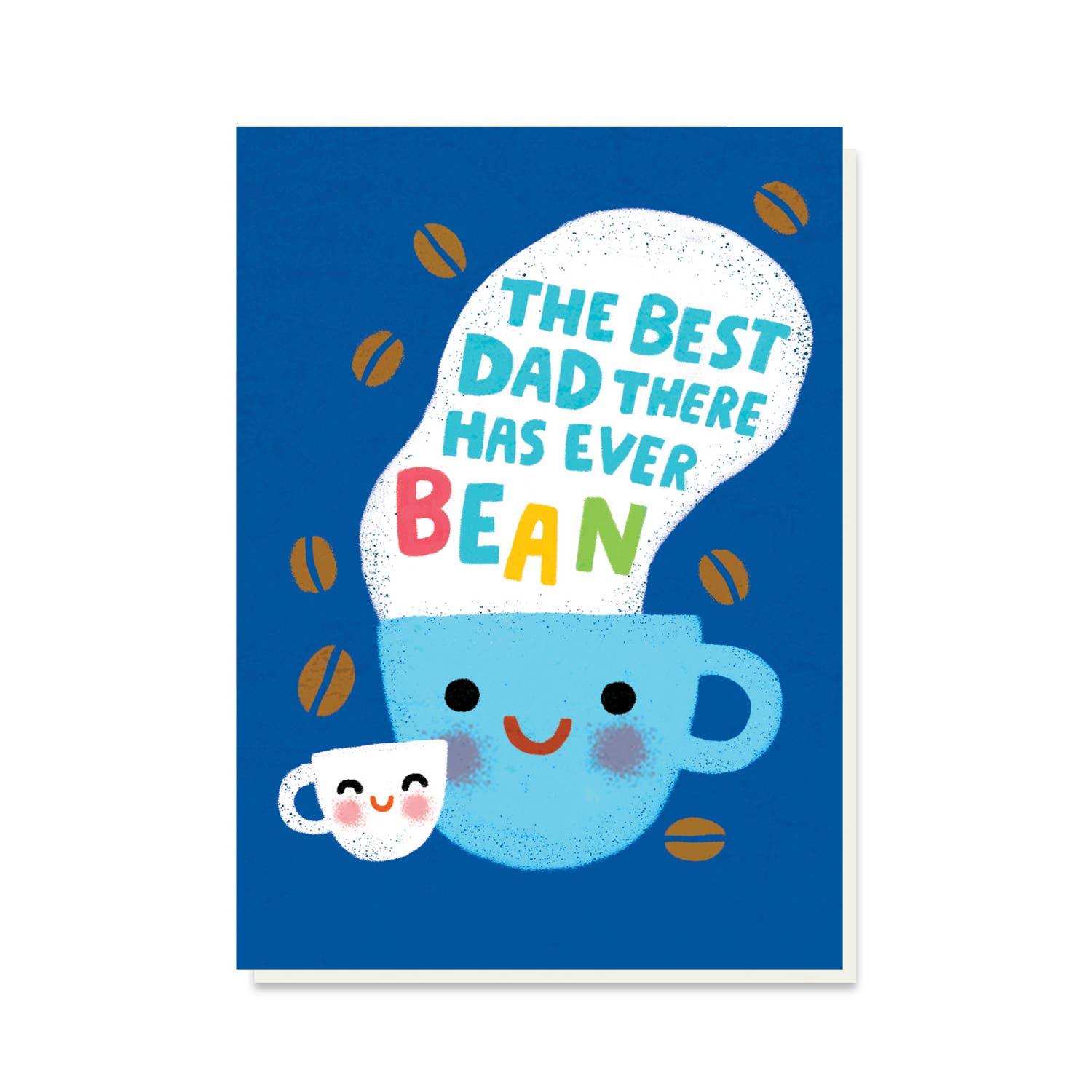 The Best Dad There Has Ever Bean Fathers Day Card  at Bibelot Leek