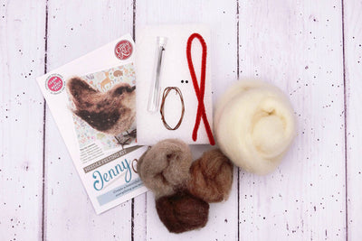 The Crafty Kit British Birds - Jenny Wren Needle Felting Craft Ki at Bibelot Leek