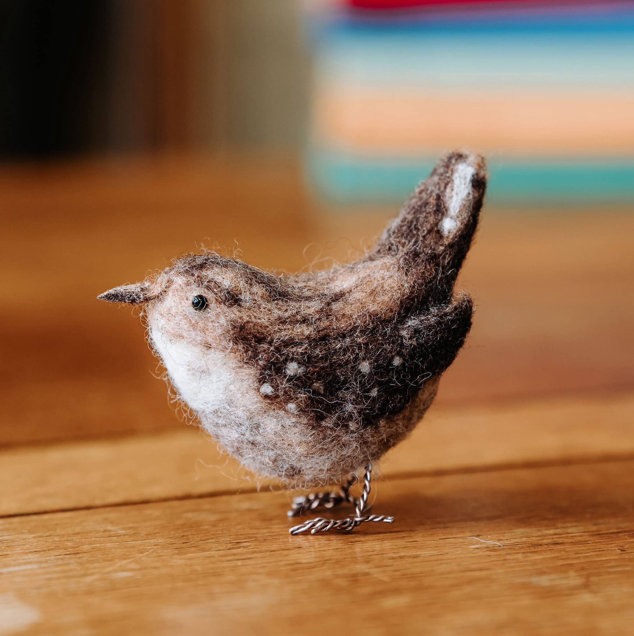 The Crafty Kit British Birds - Jenny Wren Needle Felting Craft Ki at Bibelot Leek