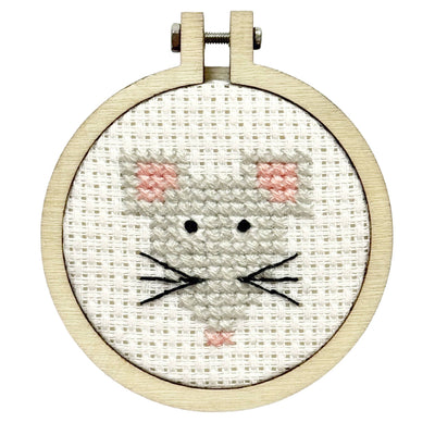 The Crafty Kit Have A Mice Day! Mini Matchbox Cross Stitch Kit at Bibelot Leek