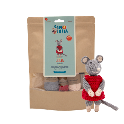 The Mouse Mansion Crochet Kit - Julia. Sam & Julia UK Stockist