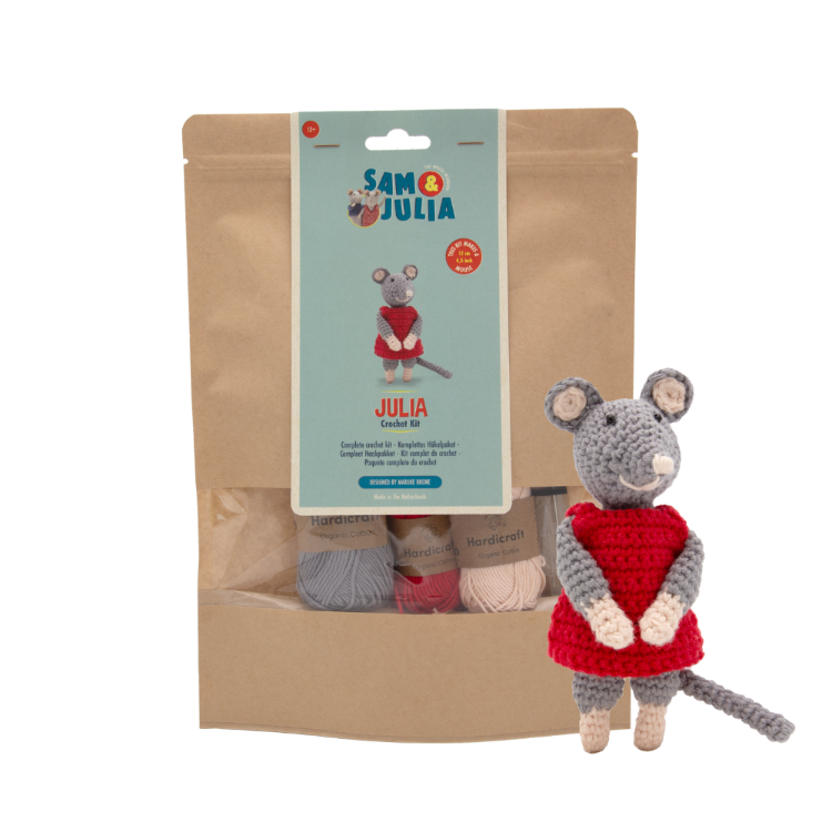 The Mouse Mansion Crochet Kit - Julia. Sam & Julia UK Stockist