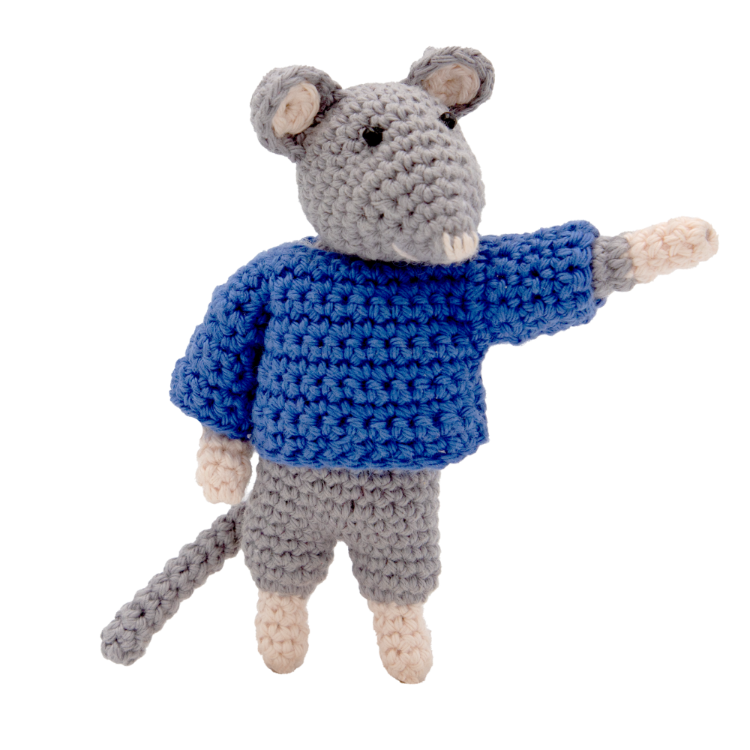 The Mouse Mansion Crochet Kit - Sam. Sam & Julia UK Stockist