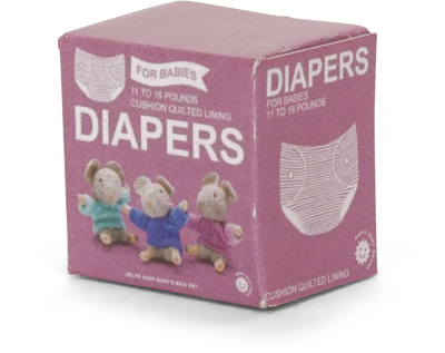 The Mouse Mansion Die-Cuts - Bathroom