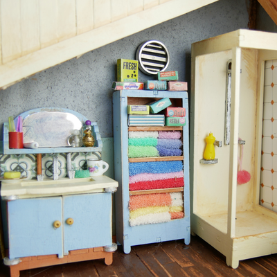 The Mouse Mansion Die-Cuts - Bathroom