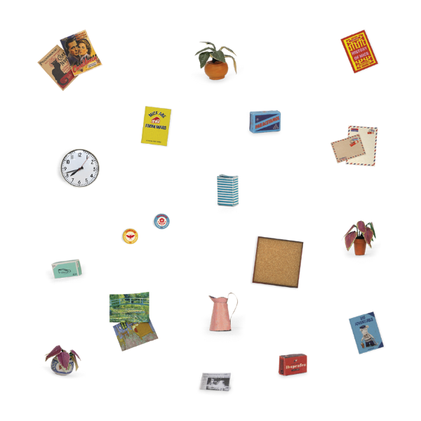 The Mouse Mansion Die-Cuts - Bedroom 