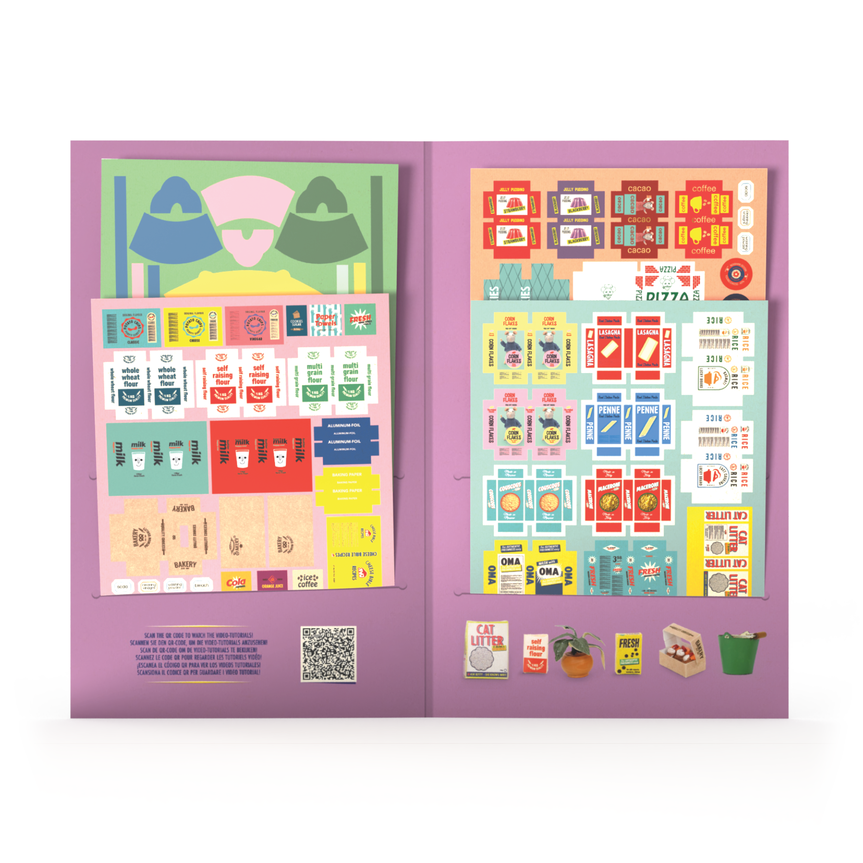 The Mouse Mansion Die-Cuts - Kitchen