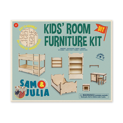 The Mouse Mansion Furniture Kit - Kids Bedroom Sam & Julia UK Stockist