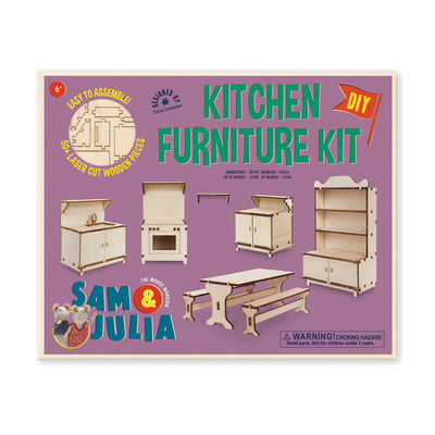 The Mouse Mansion Furniture Kit - Kitchen Sam & Julia UK Stockist