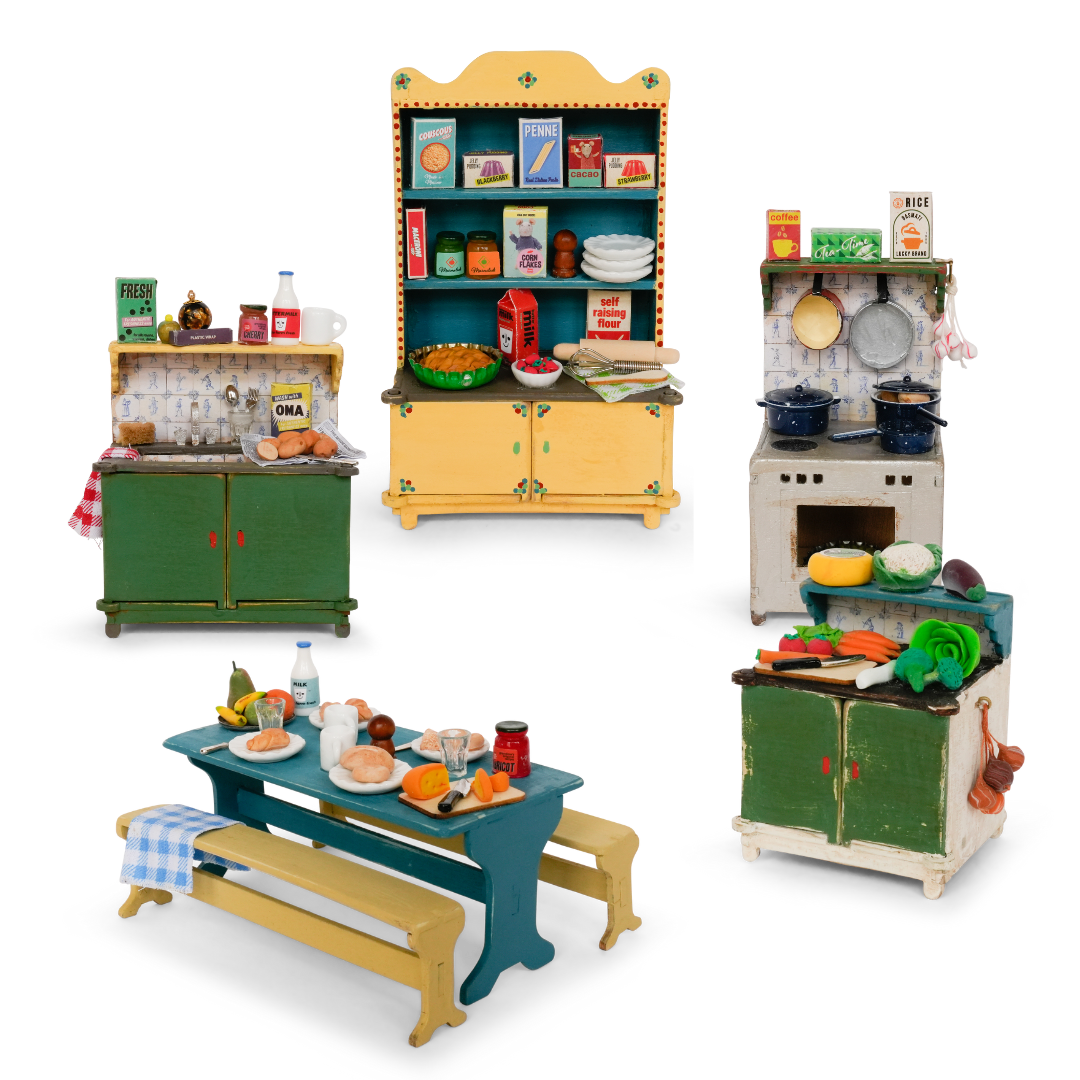 The Mouse Mansion Furniture Kit - Kitchen Sam & Julia UK Stockist