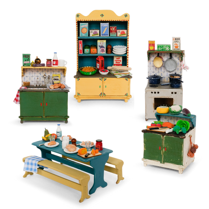 The Mouse Mansion Furniture Kit - Kitchen Sam & Julia UK Stockist