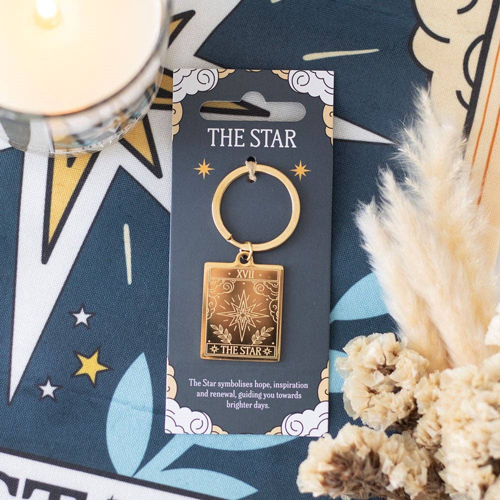 The Star Vintage Tarot Card Keyrin