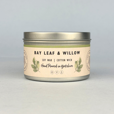 The Yorkshire Candle Company Bay Leaf & Willow Candle / Wax Melt at Bibelot Leek UK Stockist
