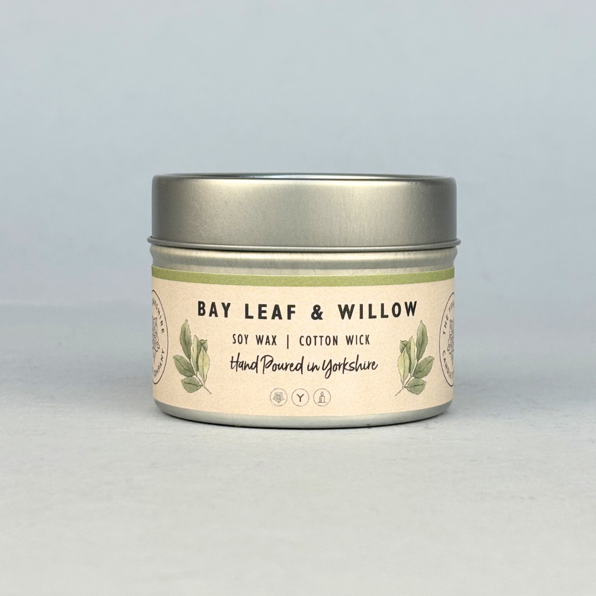 The Yorkshire Candle Company Bay Leaf & Willow Candle / Wax Melt at Bibelot Leek UK Stockist