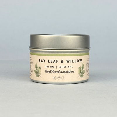 The Yorkshire Candle Company Bay Leaf & Willow Candle / Wax Melt at Bibelot Leek UK Stockist