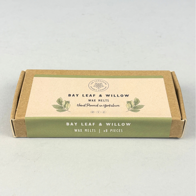 The Yorkshire Candle Company Bay Leaf & Willow Candle / Wax Melt at Bibelot Leek UK Stockist