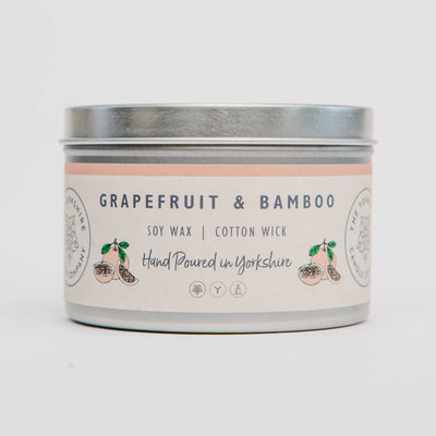 The Yorkshire Candle Company Grapefruit & Bamboo Candle / Wax Melt Bibelot Leek