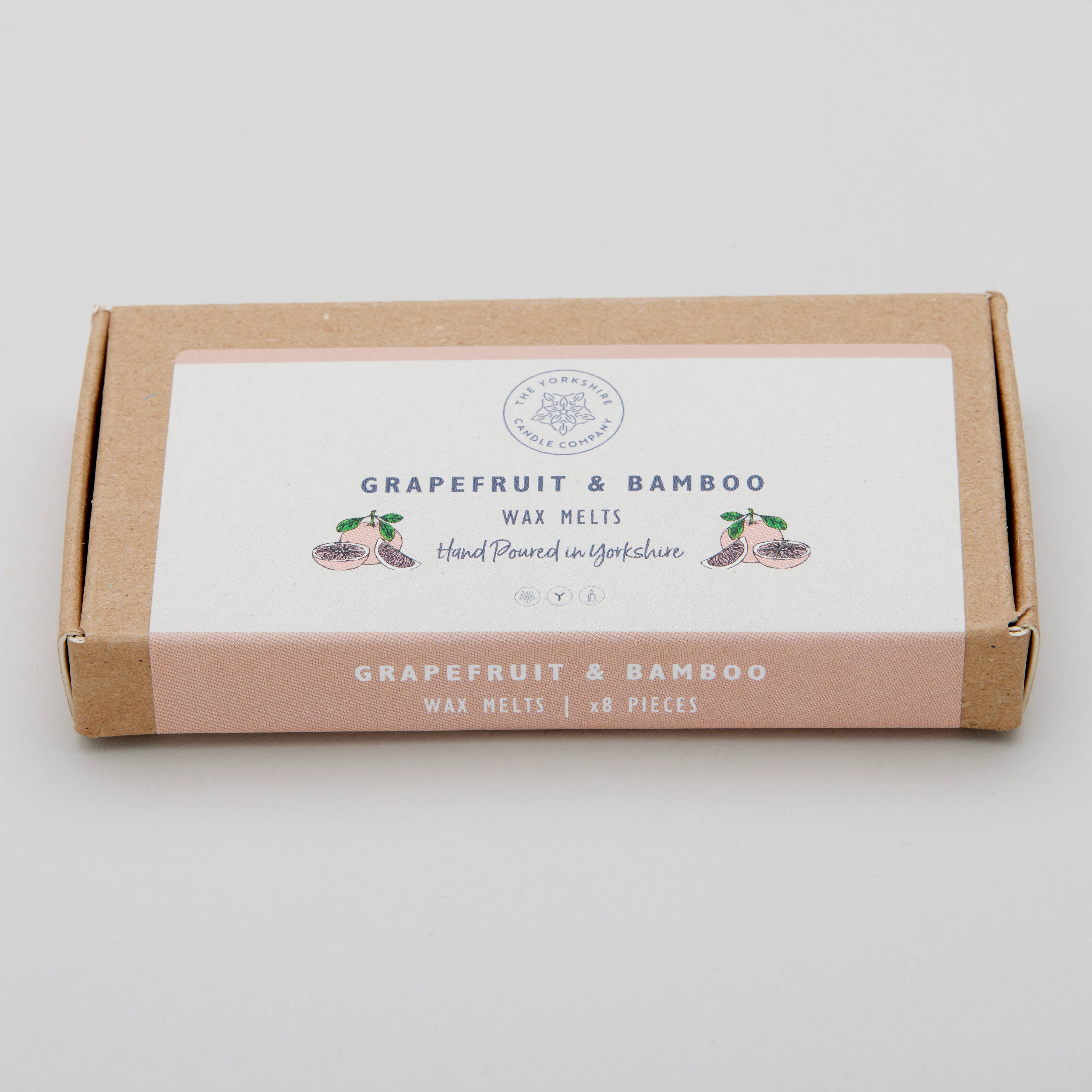 The Yorkshire Candle Company Grapefruit & Bamboo Candle / Wax Melt Bibelot Leek
