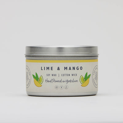 The Yorkshire Candle Company Lime & Mango Candle / Wax Melt at Bibelot Leek