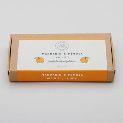 The Yorkshire Candle Company Mandarin & Mimosa Candle / Wax Melt at Bibelot Leek
