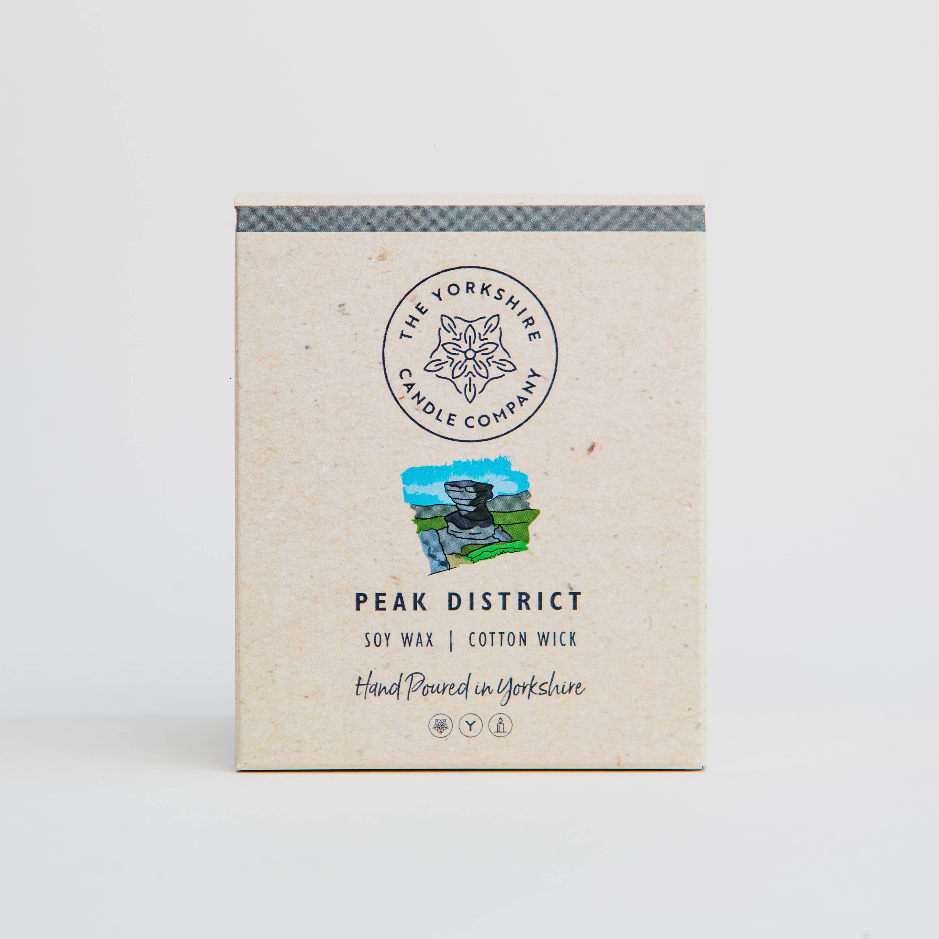 The Yorkshire Candle Company Peak District Glass Tumbler Scented Candle