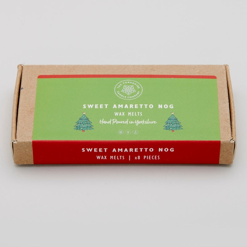 The Yorkshire Candle Company Sweet Amaretto Nog Candle / Wax Melt