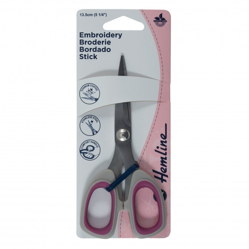 Titanium Embroidery Scissors 13.5cm