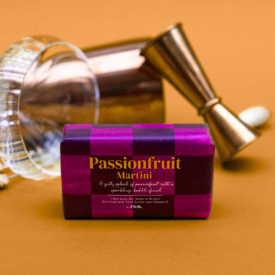 Toasted Crumpet Passionfruit Martini Soap at Bibelot Leek