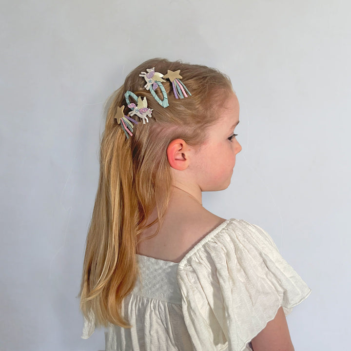 Mimi & Lula Flying Unicorn Clip Set