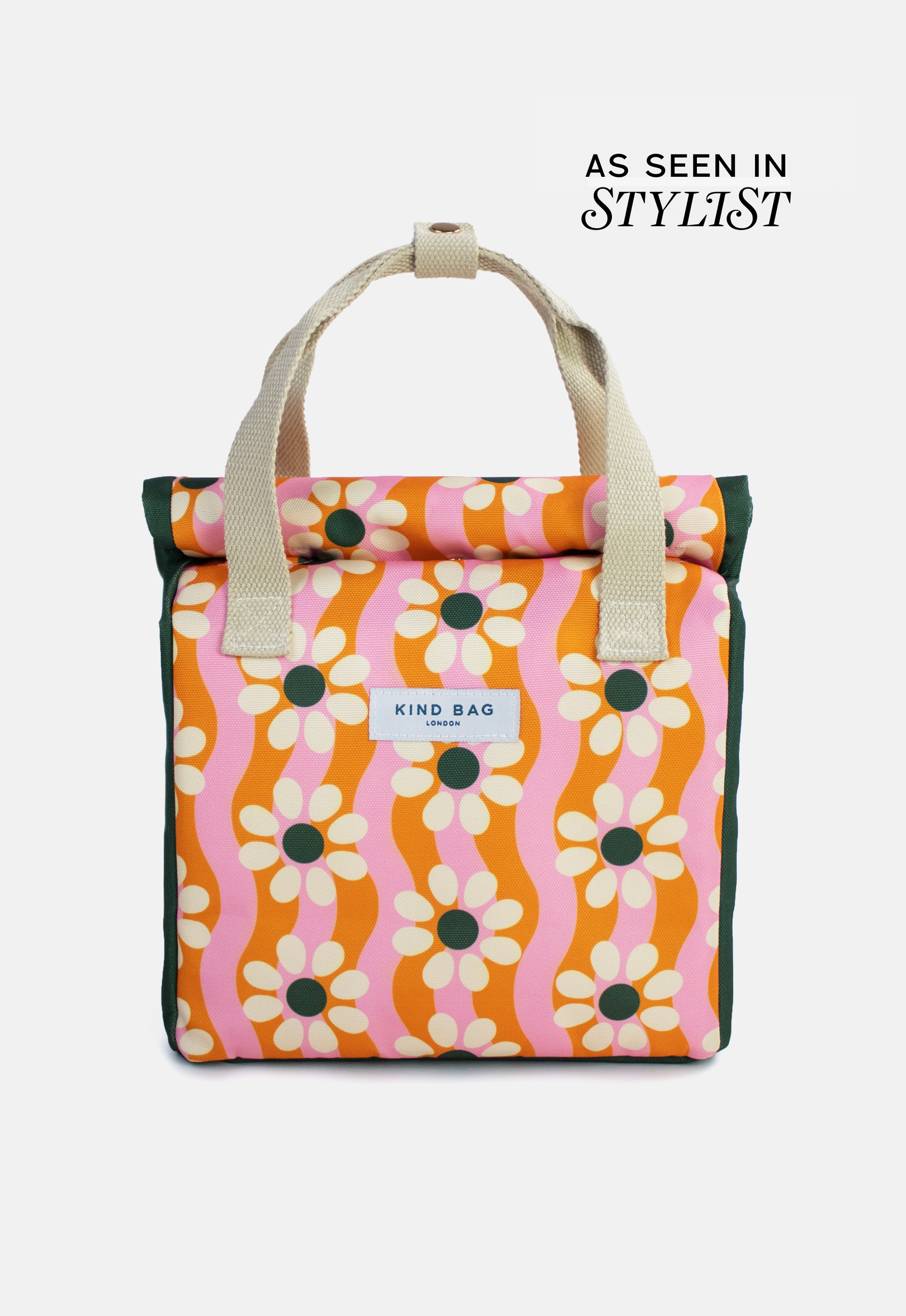 Kind Bags Lunch Bag | Wavy Daisy at Bibelot Leek