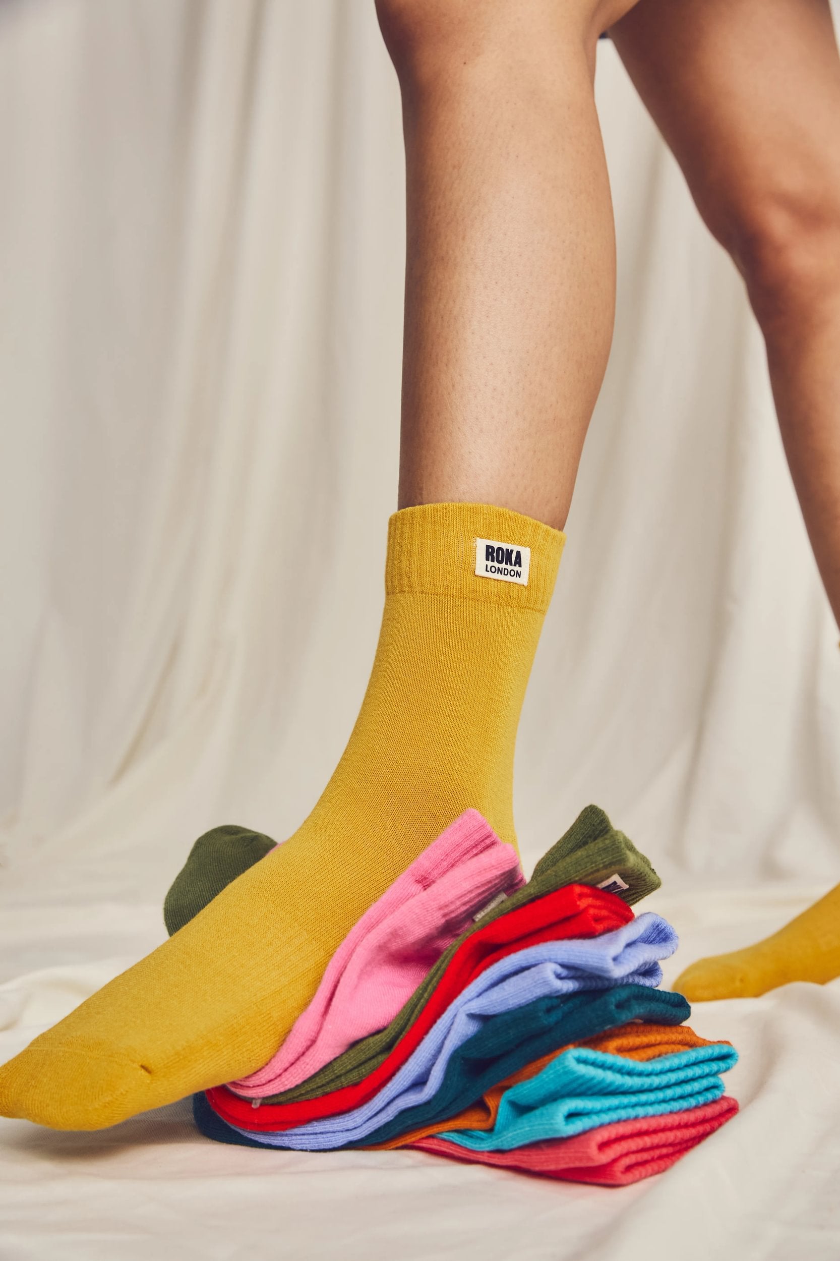 Roka Wimbledon Crew Socks bibelot leek staffordshire UK