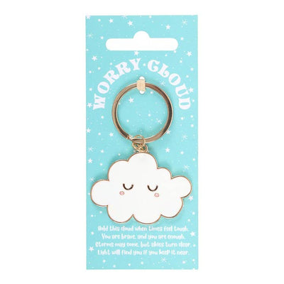 Worry Cloud Keyring at Bibelot Leek