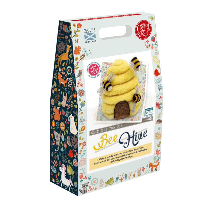 Bee Hive Needle Felting Kit image 0