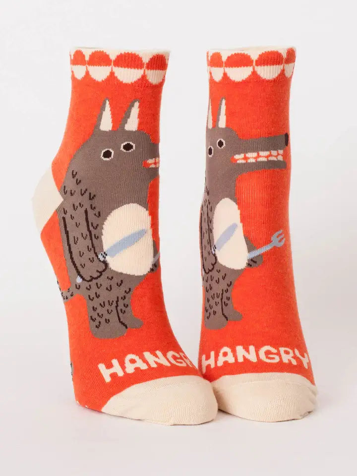 Blue Q 'Hangry' Women's Ankle Socks image 0