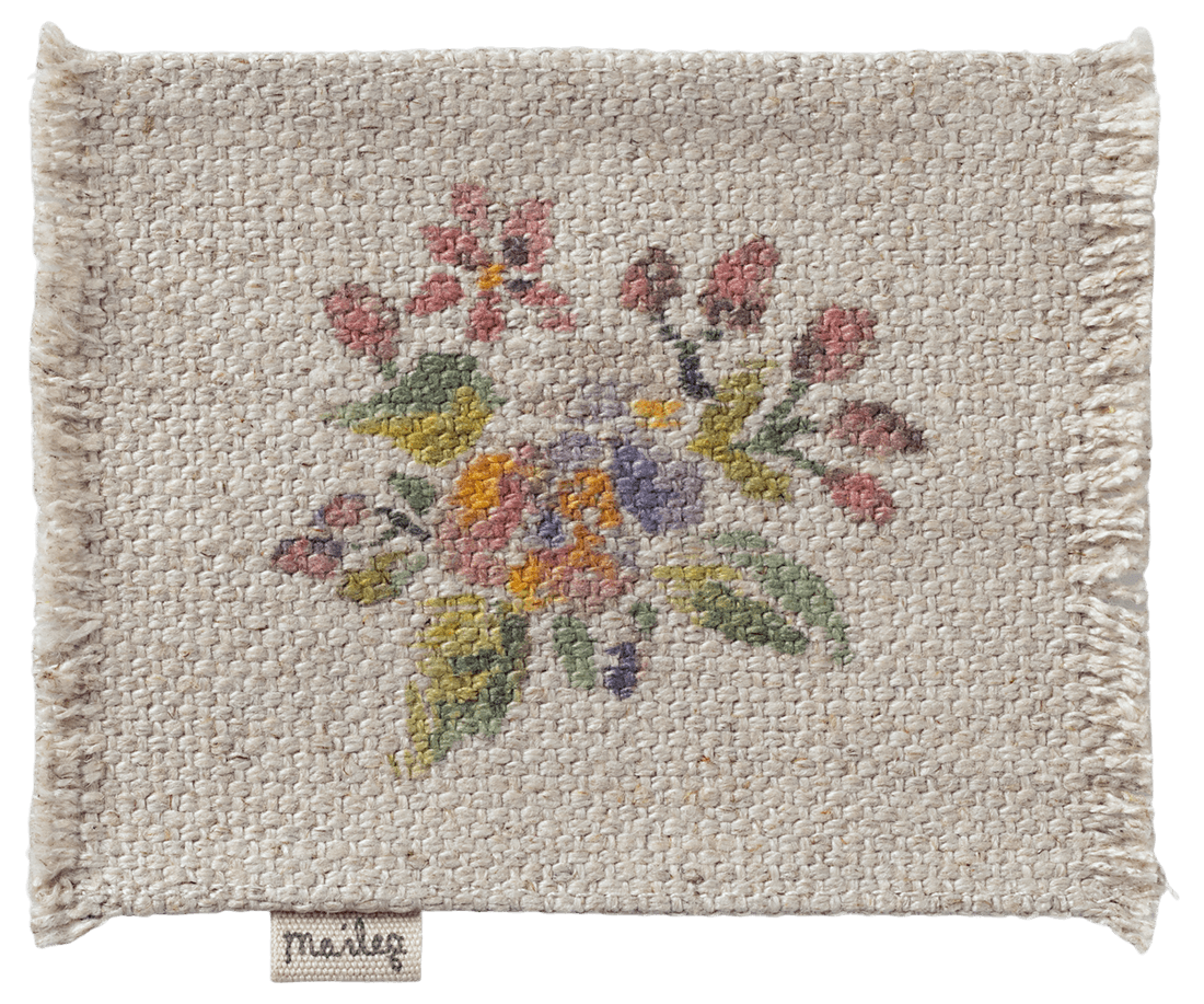 Maileg Flowers Rug - Small image 0