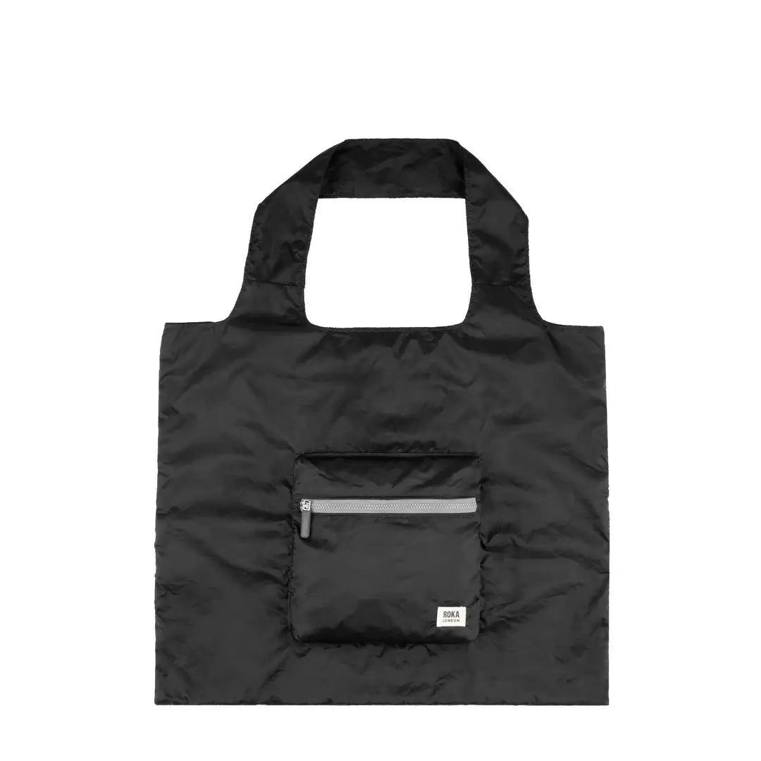 Roka Borough Recycled Nylon Ripstop: Black image 0