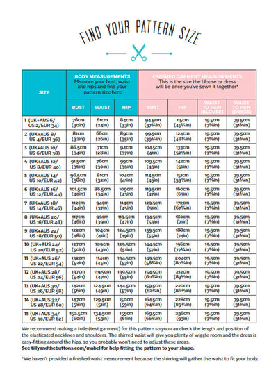 Tilly and the Buttons Mabel Dress & Blouse Sewing Pattern image 13