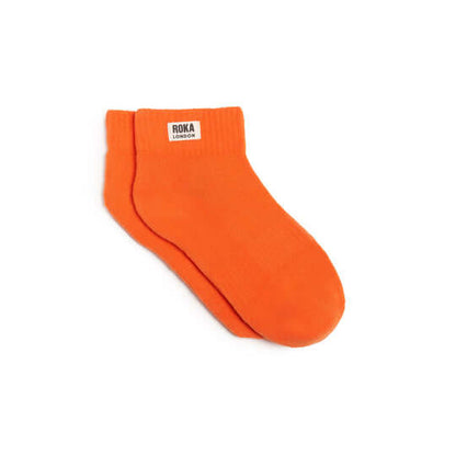 Roka Wembley Socks: 24 Colours - Mandarin image