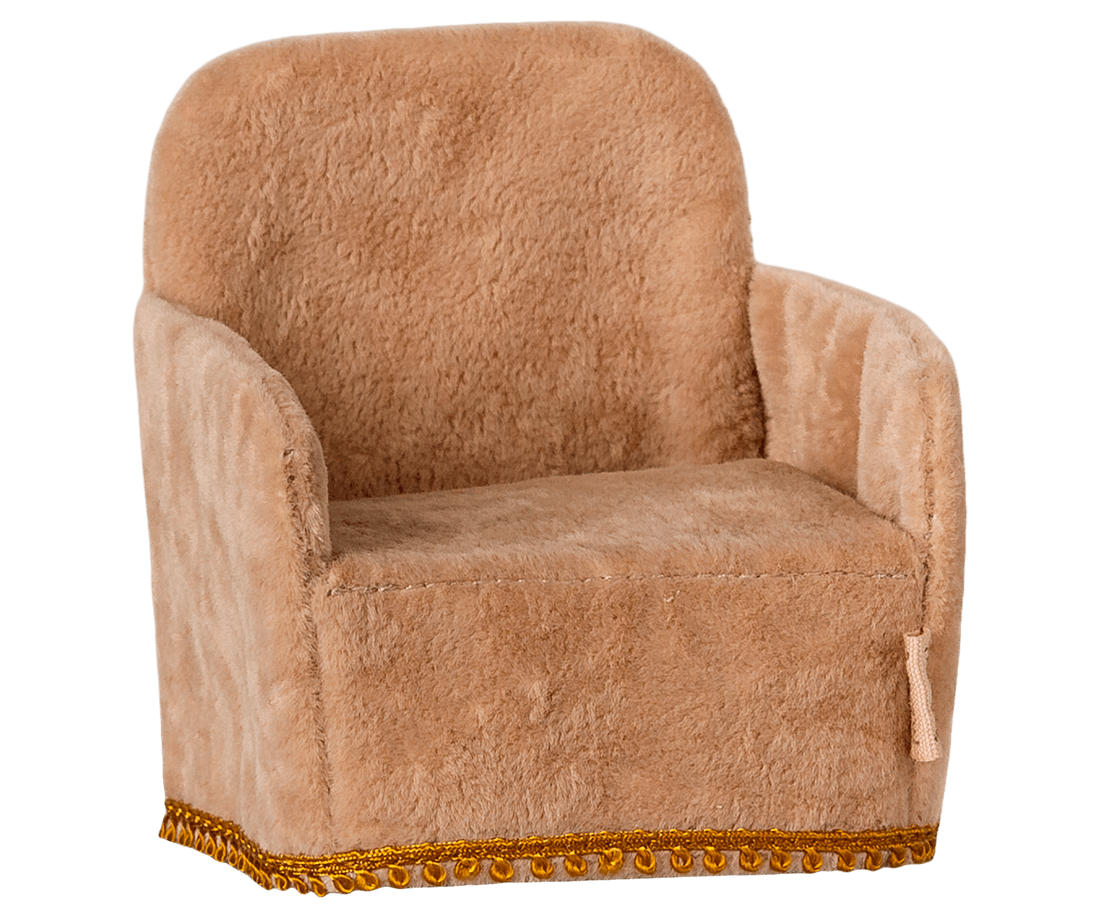 Maileg Mouse Folding Chair - Powder image 0
