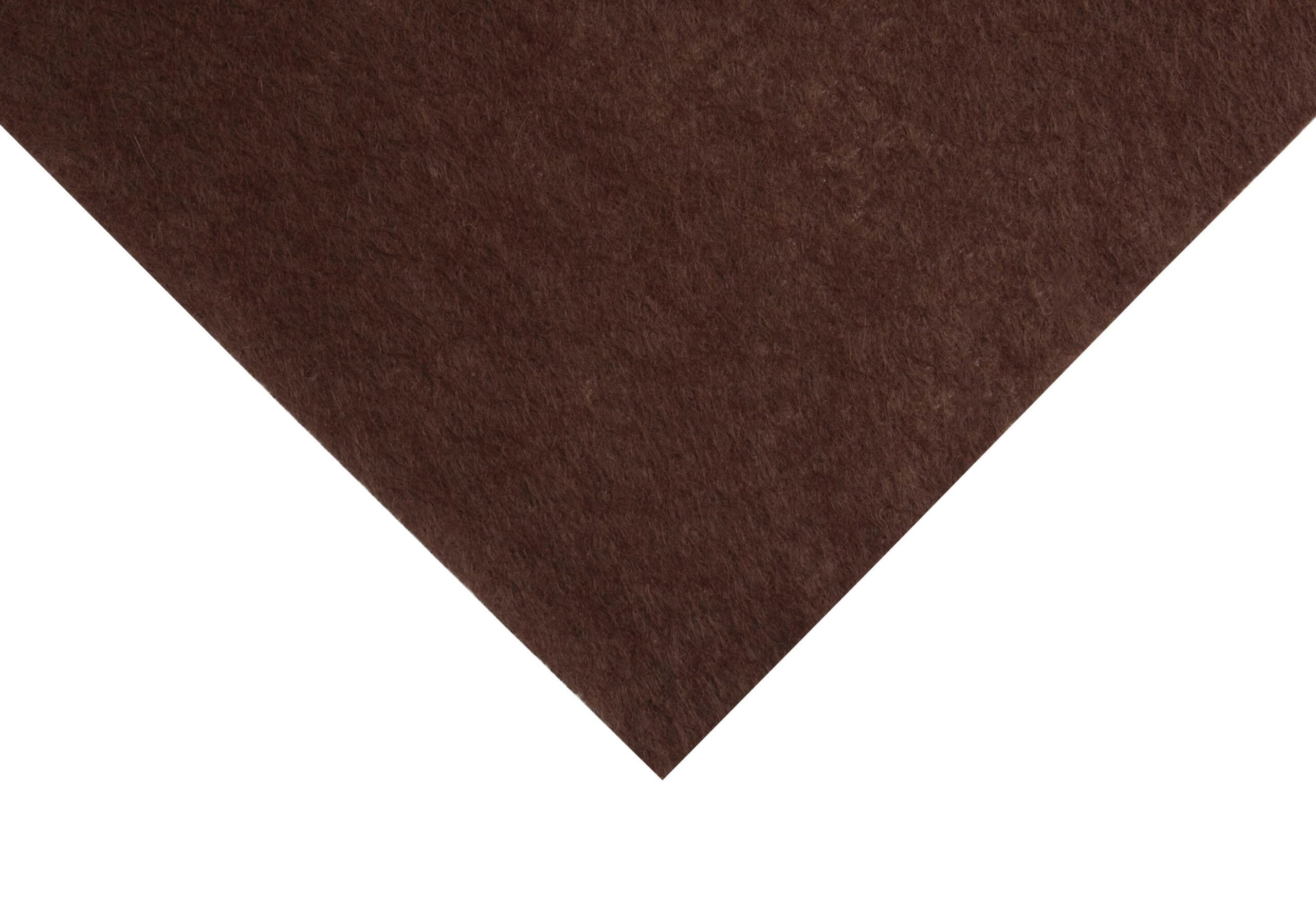 12 x 12 inch Wool Felt Square - Peat 0192 image