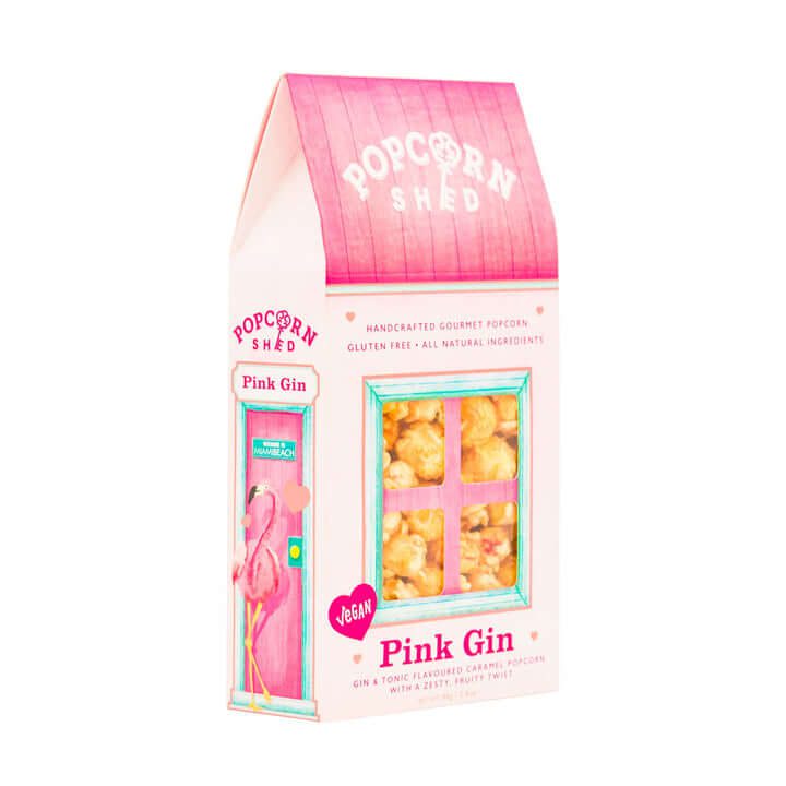 Pink Gin Popcorn Shed (Vegan) image 0