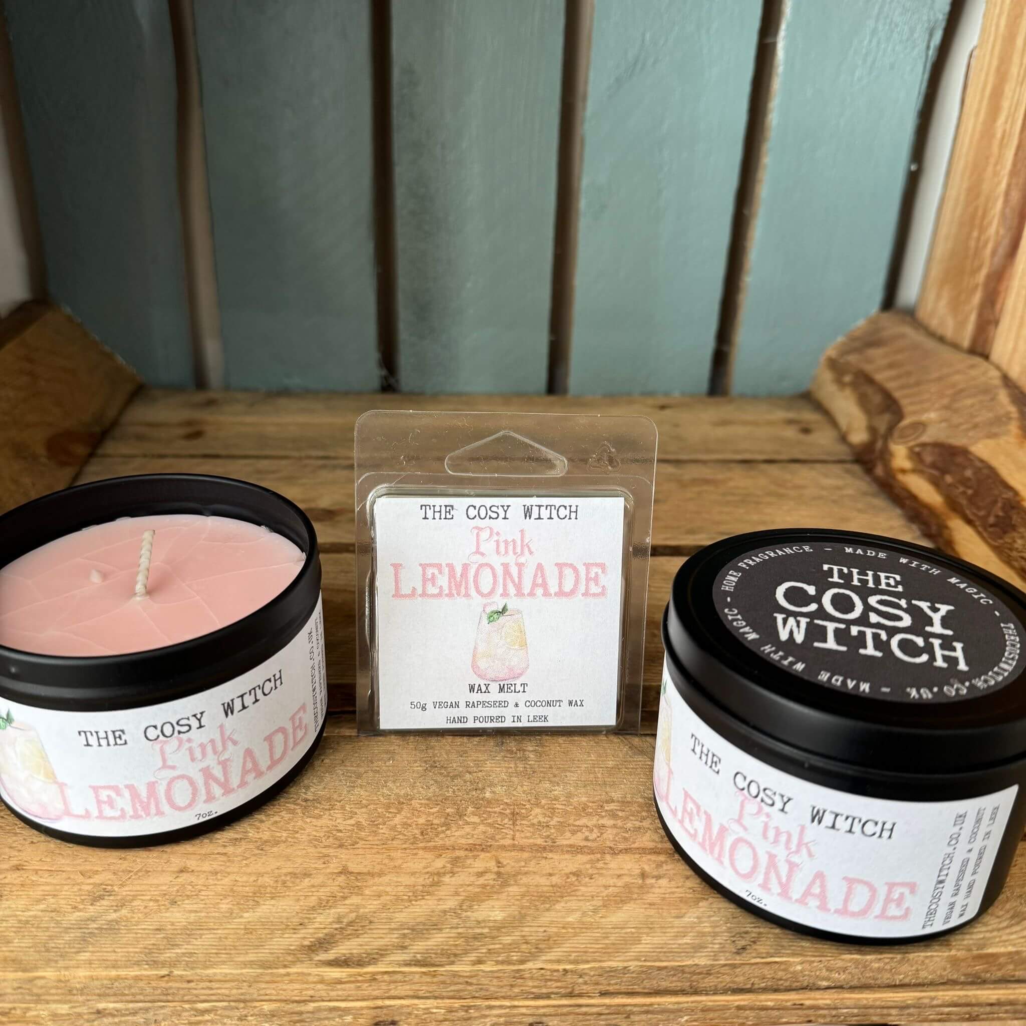 The Cosy Witch Pink Lemonade Candle / Wax Melt image 0