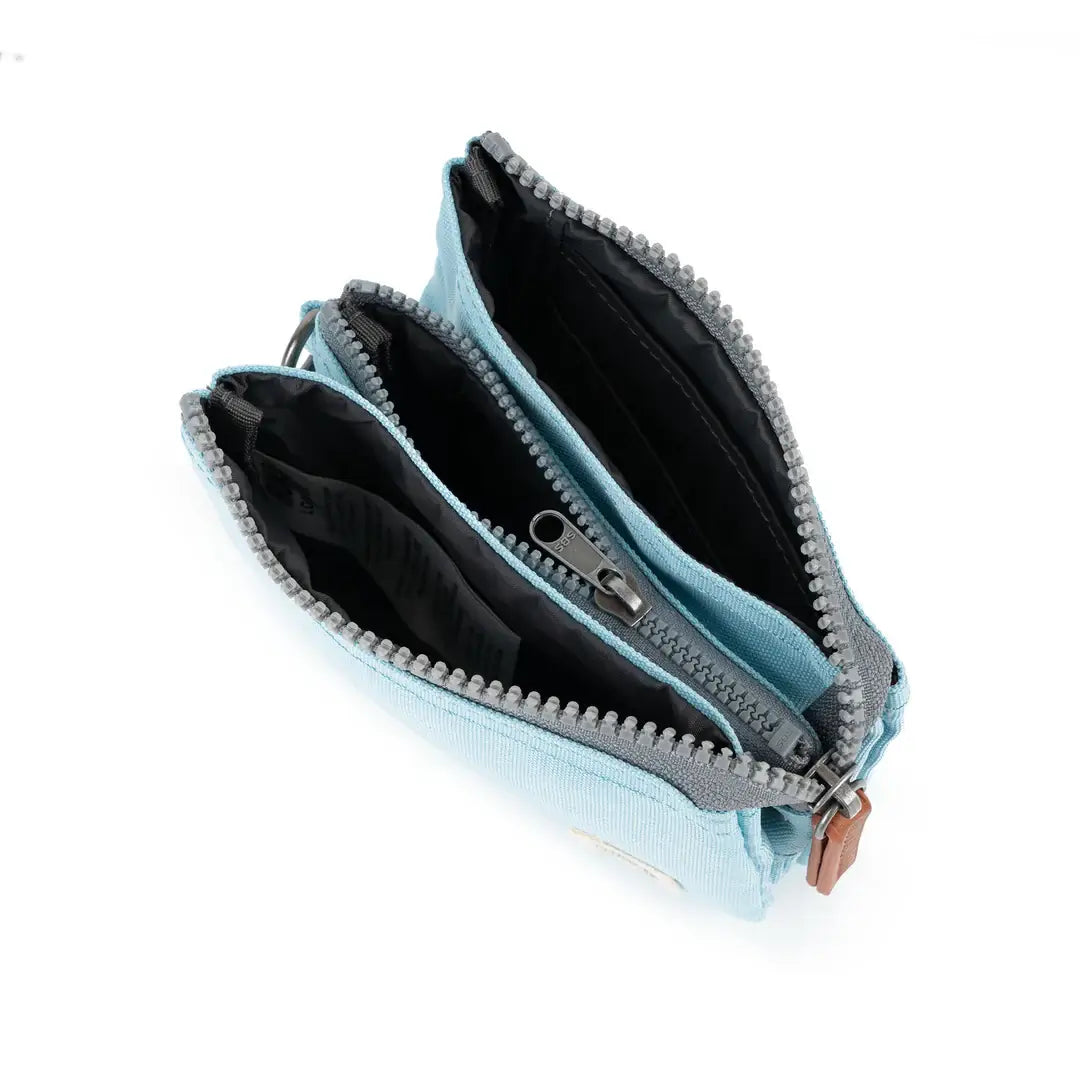Roka Small Carnaby Recycled Canvas Wallet: Ice image 2